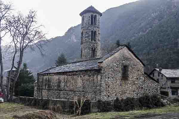 86 - Andorra - Santa Coloma - iglesia de santa Coloma